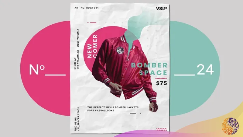 از پالت رنگ محدود و هدفمند استفاده کنید