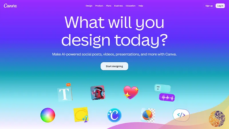 ساخت لوگو موشن با هوش مصنوعی Canva AI
