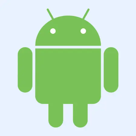 لوگو مینیمال اندروید