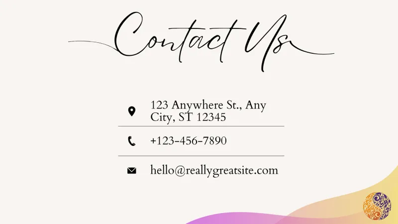 ترغیب به اقدام و مشخص کردن راه های ارتباطی