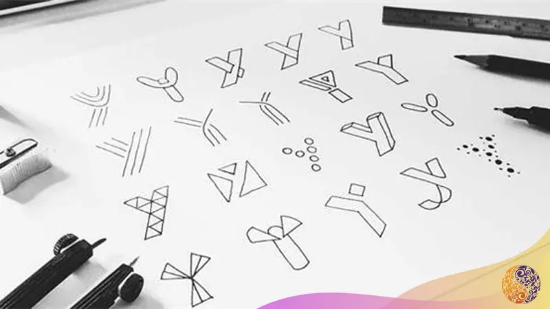 اتود لوگو با حرف Y