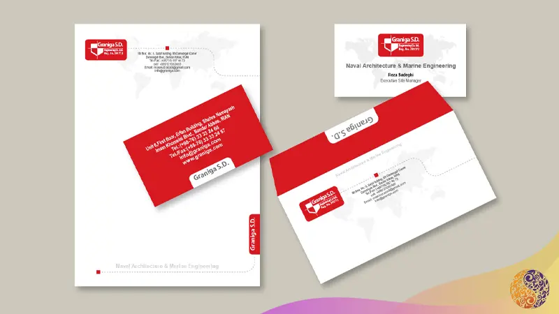 فونت و رنگ در طراحی سربرگ حرفه ای