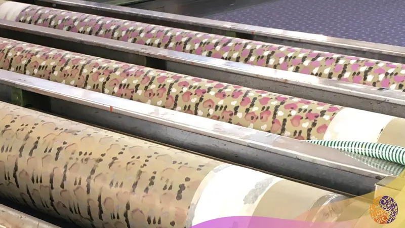 چاپ روتاری روی پارچه