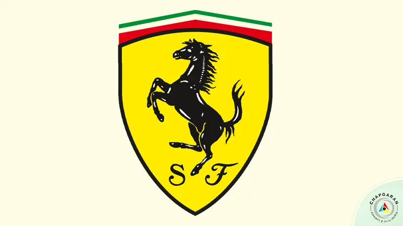 اسب در لوگو فراری