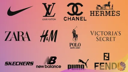 معرفی لوگوی برندهای معروف پوشاک