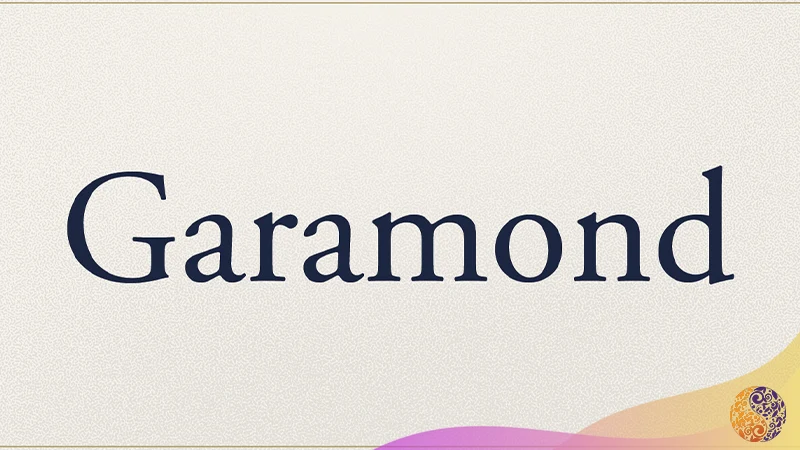 فونت Garamond