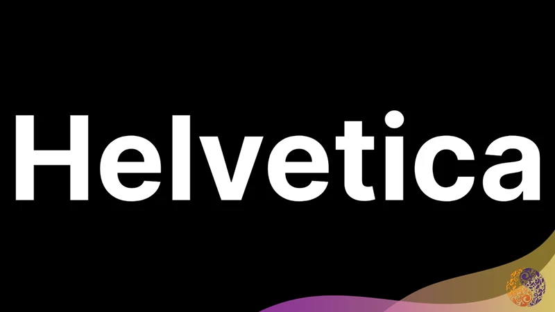 فونت Helvetica